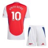 Maillot de Supporter Arsenal Smith Rowe 10 Domicile 2024-25 Pour Enfant